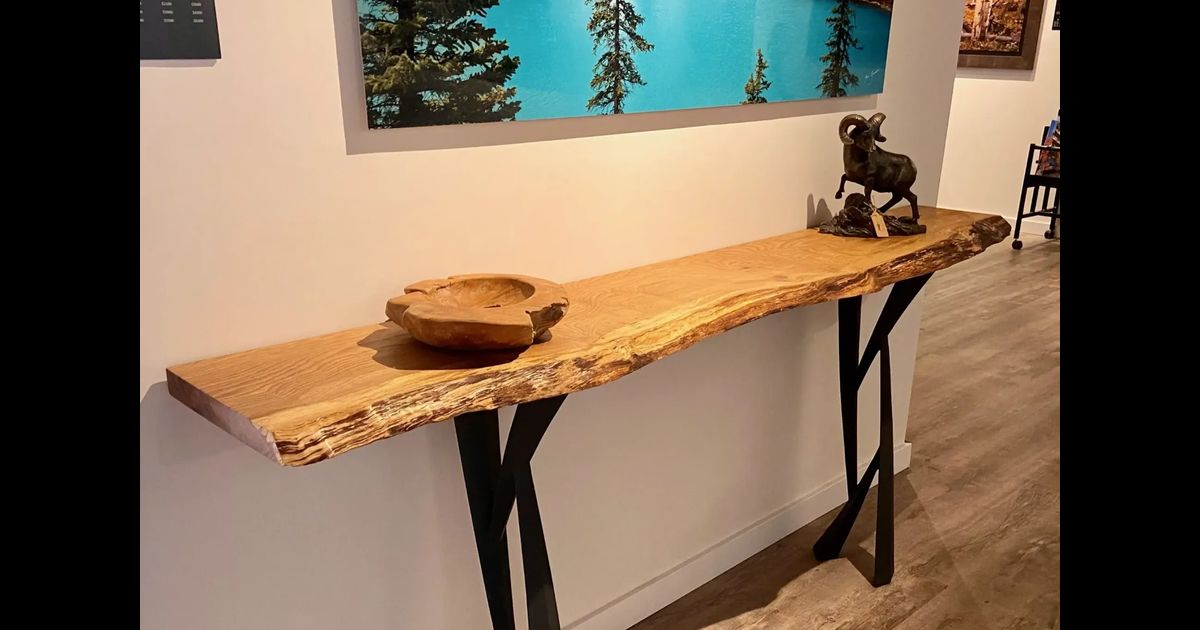 Image showcasing Characteristics of Urban Reclaimed Live Edge Hardwood Slabs